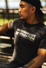 Load image into Gallery viewer, Decriminalize Migration - Silkscreen T-Shirt
