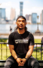 Load image into Gallery viewer, Decriminalize Migration - Silkscreen T-Shirt
